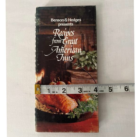 Benson & Hedges Recipes from Great American Inns 1981 Spiral Gift Collection - Picture 15 of 16